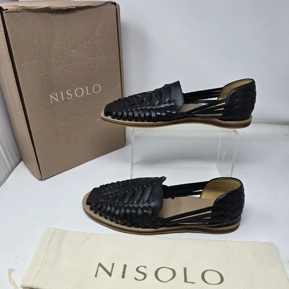 Nisolo | Shoes | New Nisolo Mens Size 5 Black Leather  display picture 3